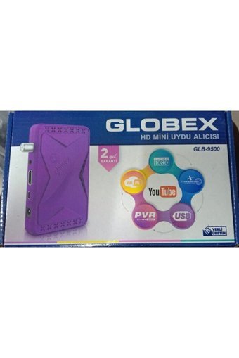 Globex M0127 Harici Çanaklı HD Uydu Alıcısı