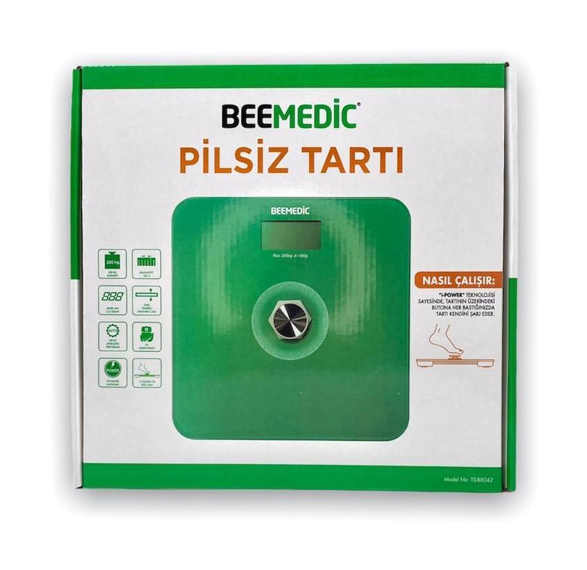 Beemedic Cam Dijital Tartı