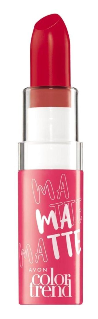 Avon Dark Red Kalıcı Saten Krem Lipstick Ruj