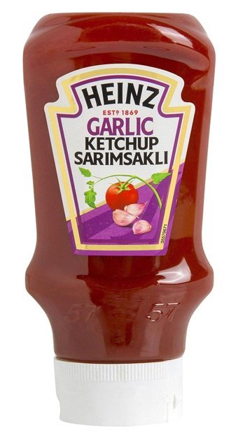 Heinz Sarımsaklı Acısız Ketçap 24x460 gr