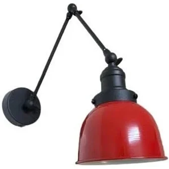 Rsylight Rustik Tekli Metal Aplik Kırmızı
