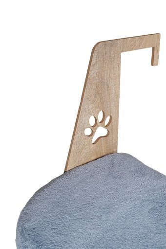 Urz Store Yıkanabilir Küçük Irk İç Mekan Köpek Yatağı Gri