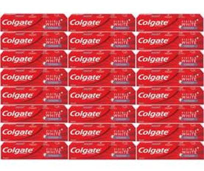 Colgate Visible White Naneli Florürlü Diş Macunu 24x75 ml