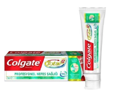 Colgate Total Profesyonel Naneli Organik Florürsüz Diş Macunu 75 ml