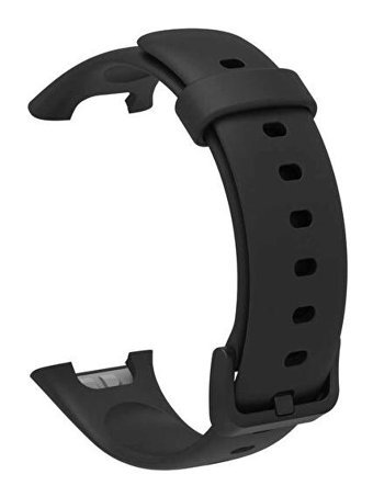 Xiaomi Mat Klasik Mi Band 7 Pro Silikon Yetişkin Akıllı Saat Kordonu Siyah