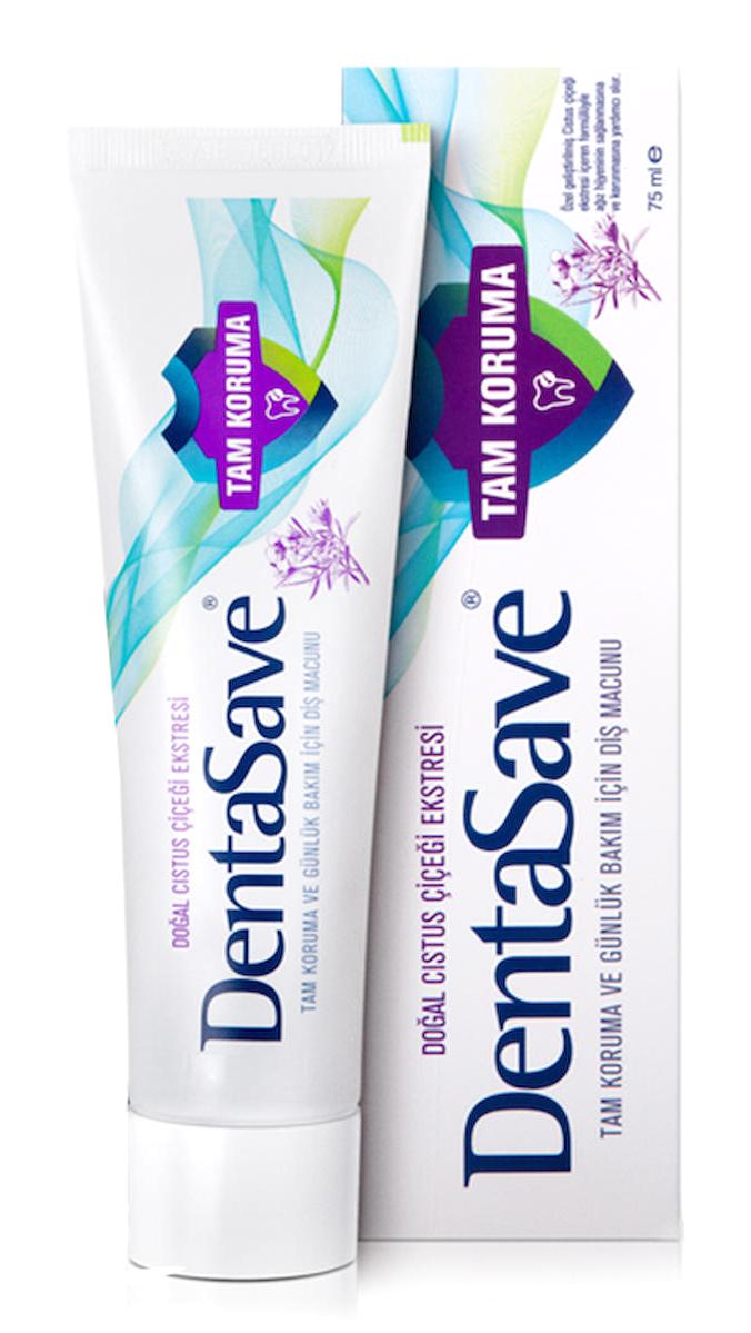 Dentasave Cistus Çiçek Özlü Organik Florürsüz Diş Macunu 75 ml