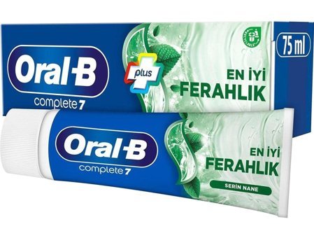 Oral-B Complete En İyi Ferahlık 7 Naneli Florürlü Diş Macunu 75 ml
