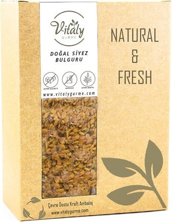 Vitaly Gurme Doğal Siyez Bulgur 500 gr