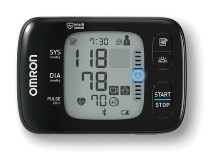Omron RS7 İntelli IT HEM-6232T-E 2 Kullanıcı 100 Ölçüm Hafızalı Dijital Bilek Tam Otomatik Tansiyon Aleti