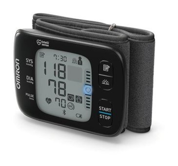 Omron RS7 İntelli IT HEM-6232T-E 2 Kullanıcı 100 Ölçüm Hafızalı Dijital Bilek Tam Otomatik Tansiyon Aleti