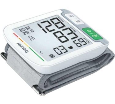 Beurer BC 51 2 Kullanıcı 120 Ölçüm Hafızalı Dijital Bilek Tansiyon Aleti