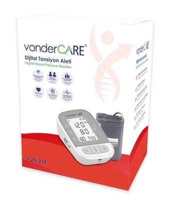 Vondercare Von-210 Hafızalı Dijital Kol Tansiyon Aleti