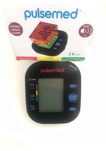 Pulsemed BSX 533 Hafızalı Konuşan Dijital Bilek Tansiyon Aleti