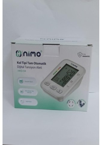 Nimo HKD-04 2 Kullanıcı 120 Ölçüm Hafızalı Dijital Kol Tam Otomatik Tansiyon Aleti