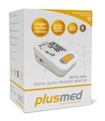 Plusmed PM-K05 2 Kullanıcı 120 Ölçüm Hafızalı Dijital Kol Tam Otomatik Tansiyon Aleti