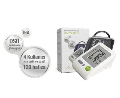 Vivocare 1 Kullanıcı 120 Ölçüm Hafızalı Dijital Kol Tansiyon Aleti