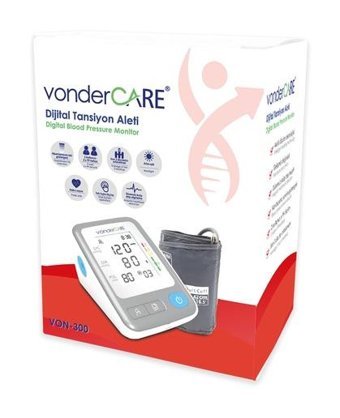 Vondercare Von-300 Hafızalı Dijital Kol Tansiyon Aleti