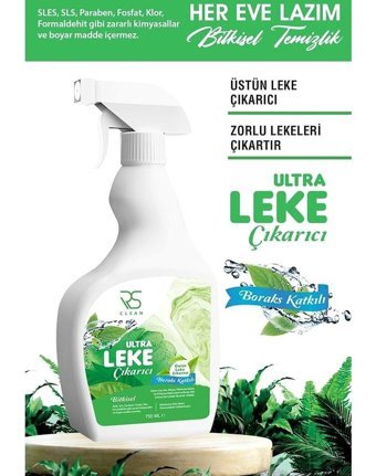 Rs Clean Bitkisel Sıvı Sprey Leke Çıkarıcı 750 ml
