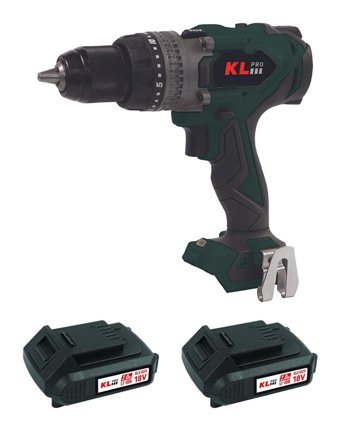 Klpro KLDM18BHX-20 18 V Çift Akülü Akülü Vidalama Makinesi