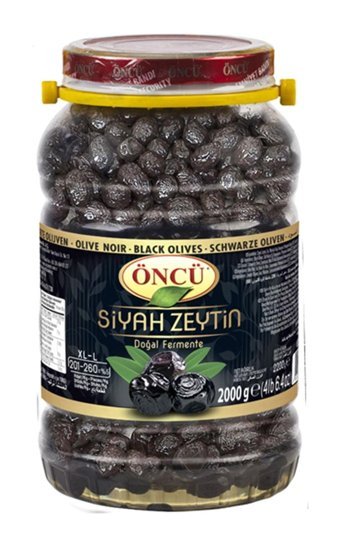 Öncü Siyah Zeytin Pet 2 kg