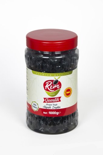 Rem Siyah Zeytin Teneke 1 kg