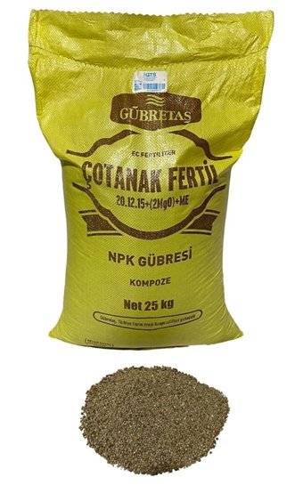 Gübretaş Bitki Toprak-Yaprak Granül Gübre 25 kg