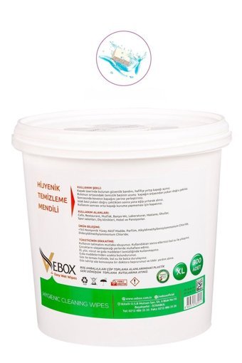 Vebox Easy Wet Wipes Beyaz Sabun Kokulu Kova 300 Yaprak Islak Mendil