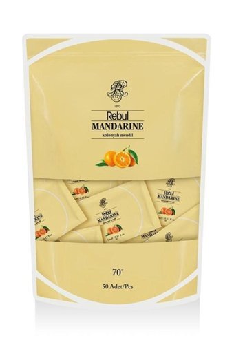 Rebul Mandarıne Kolonyalı 50 Yaprak Islak Mendil