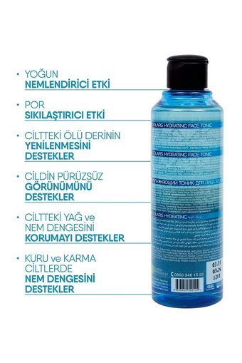 Solaris Normal Ciltler İçin Yeşil Çaylı Gözenek Sıkılaştırıcı Yüz Temizleyici Losyon Tonik 200 ml