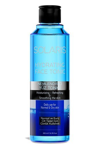 Solaris Normal Ciltler İçin Yeşil Çaylı Gözenek Sıkılaştırıcı Yüz Temizleyici Losyon Tonik 200 ml