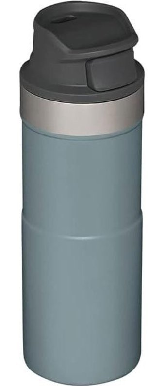 Stanley Classıc Trıgger-actıon Paslanmaz Çelik 350 ml Bardak Outdoor Termos Buz Mavisi