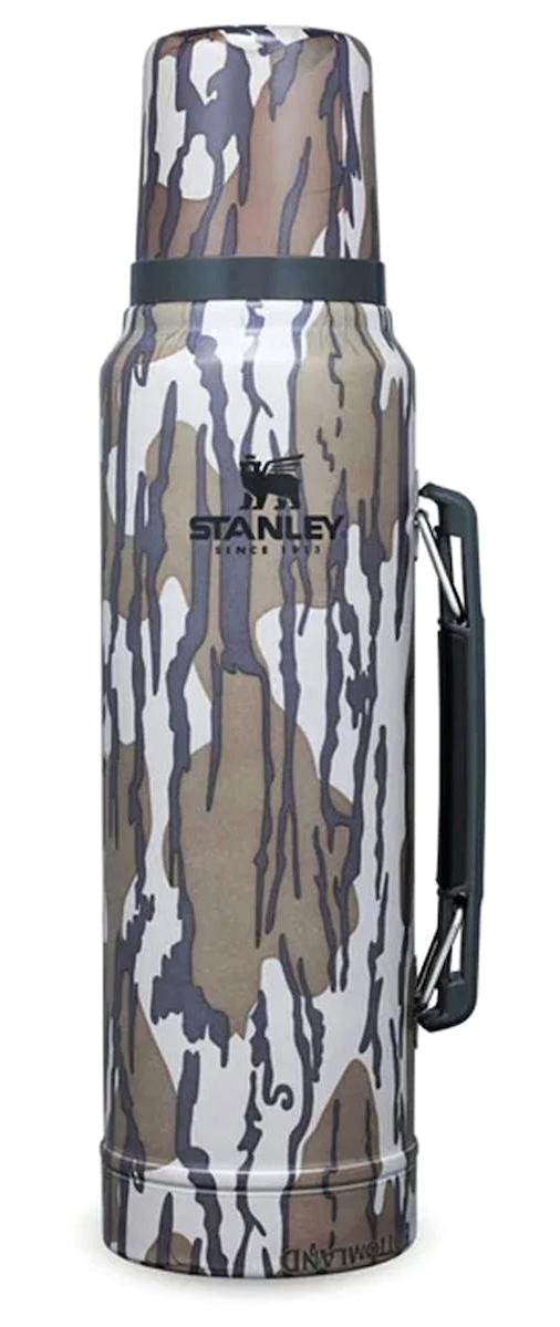 Stanley Mossy Oak Paslanmaz Çelik 1 lt Cep Şişesi Outdoor Termos Çok Renkli