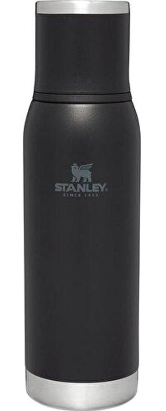 Stanley The Adventure To-Go Bottle Paslanmaz Çelik 1 lt Şişe Outdoor Termos Siyah