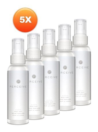 Avon Perceive Çiçeksi-Meyvemsi Kadın Vücut Spreyi 5x100 ml