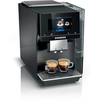 Siemens EQ700 Classic 1500 W Çelik Kapsülsüz Öğütücülü Tam Otomatik Espresso Makinesi Siyah