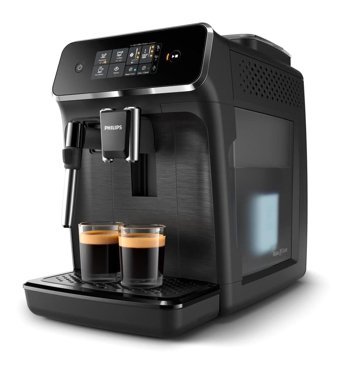 Philips P2220/10 1500 W Plastik Kapsülsüz Öğütücülü Tam Otomatik Espresso Makinesi Siyah