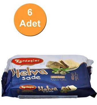 Kardeşler Tahinli Helva 6x400 gr