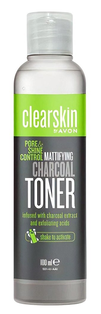 Avon Clearskin Kömür Özlü Matlaştırıcı Yüz Toniği 100 ml
