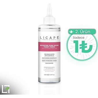 Licape Etkisi Arttırılmış Saf Gül Mayası Yüz Toniği 100 ml