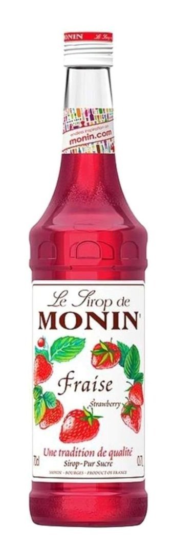 Monin Çilek Kahve Şurubu