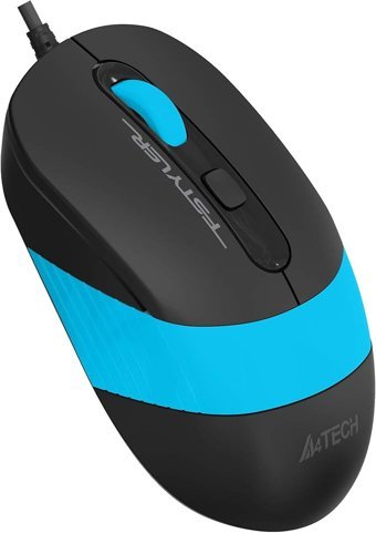 A4tech FM10 Kablolu Mavi Siyah Optik Mouse