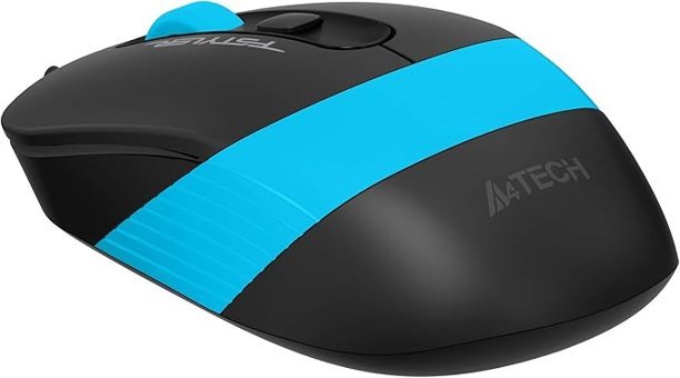 A4tech FM10 Kablolu Mavi Siyah Optik Mouse