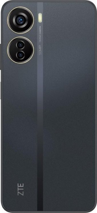 Zte Nubia V40 Design 128 GB Hafıza 4 GB Ram 6.66 inç 50 MP Çift Hatlı Ips Lcd Ekran Android Akıllı Cep Telefonu Siyah