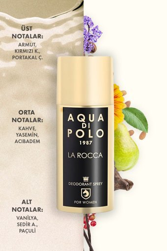 Aqua Di Polo La Rocca Sprey Kadın Deodorant 150 ml