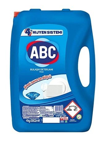 ABC Kokusuz Kokulu El Bulaşık Deterjanı 4 lt