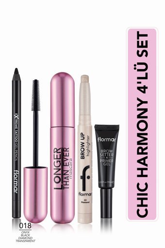 Flormar Chic Harmony 4 Parça Makyaj Seti