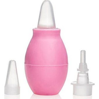 Bambino P0631 Yedek Uçlu Burun Aspiratörü Koyu Pembe