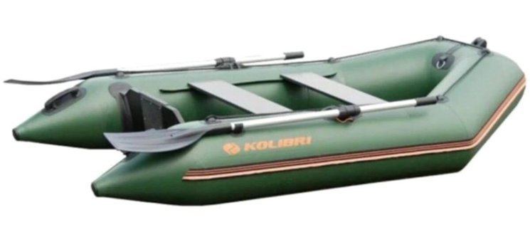 Kolibri Km 245D 2.45 m Ahşap Tabanlı 2 Kişilik Şişme Bot Yeşil