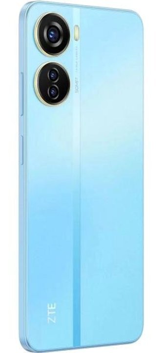 Zte Nubia V40 128 GB Hafıza 4 GB Ram 6.66 inç 50 MP Çift Hatlı Ips Lcd Ekran Android Akıllı Cep Telefonu Mavi