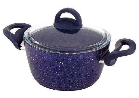 Fms G1002GLX Galaxy Cam 2 Parça 20 cm Granit Derin Tencere